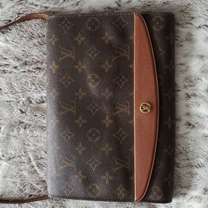 Louis-vuitton monogram bordeaux crossbody bag